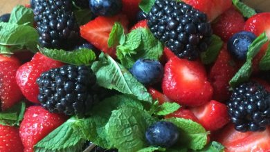 Photo of Фруктовый салат с мятой