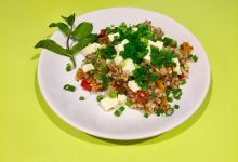 Photo of Вегетарианский салат с киноа